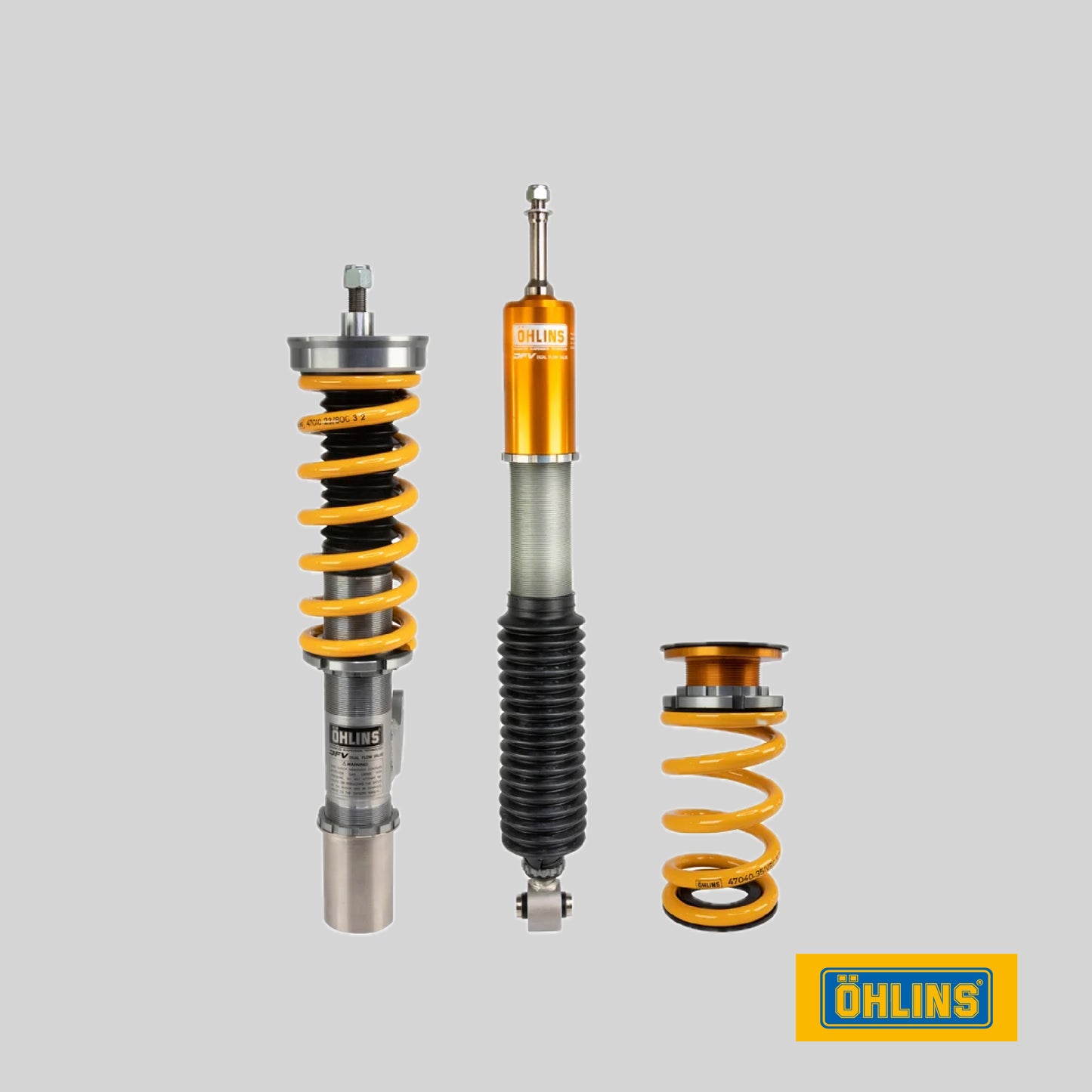 Öhlins Road & Track kit for BMW M2 (G87), BMW M3 (G80/G81), and BMW M4 (G82/G83)