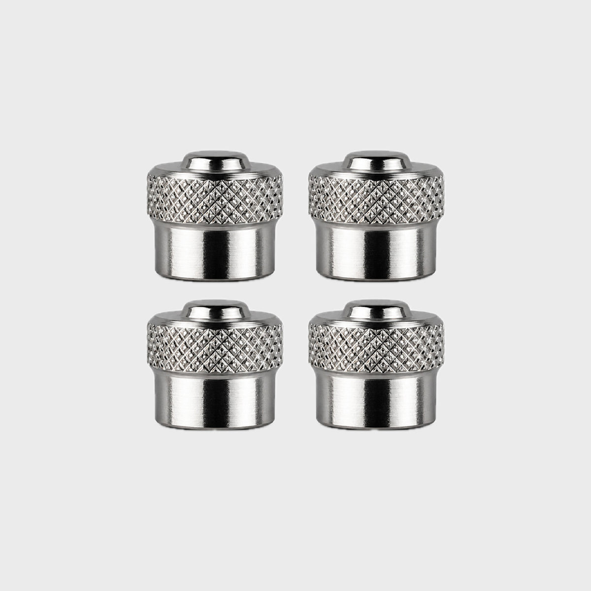 Schrader Metal Valve Cap 4pc