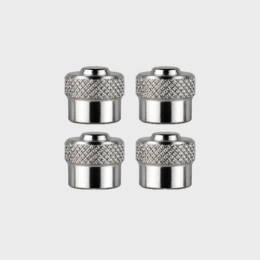 Schrader Metal Valve Cap 4pc
